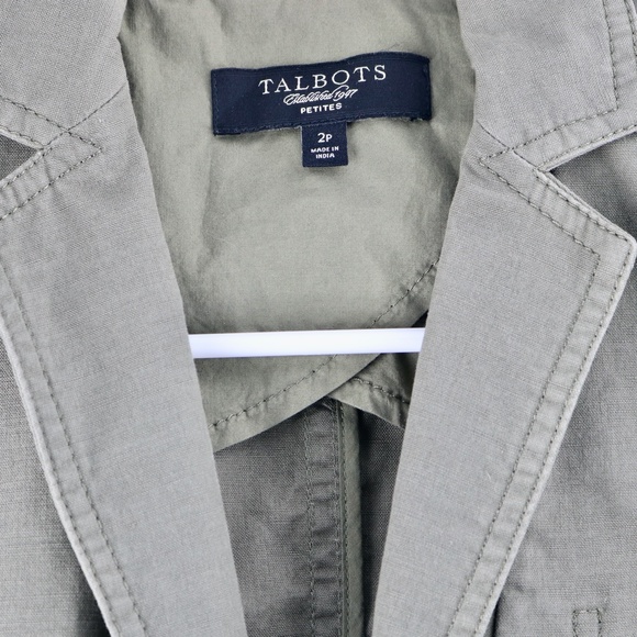 Talbots Double Button Lightweight Blazer - Picture 5 of 10